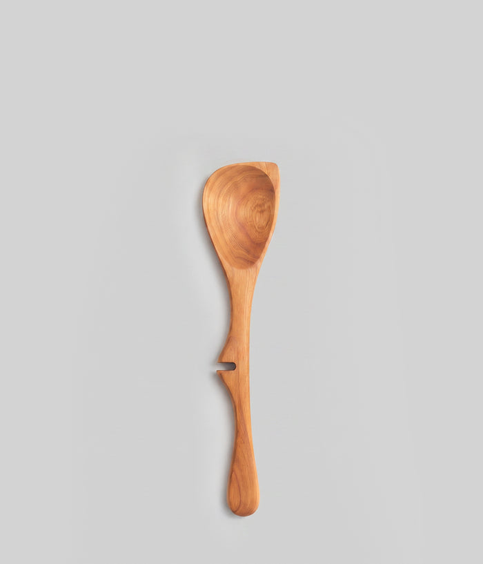 Wooden resting corner spoon shaped from Pennsylvania black cherry