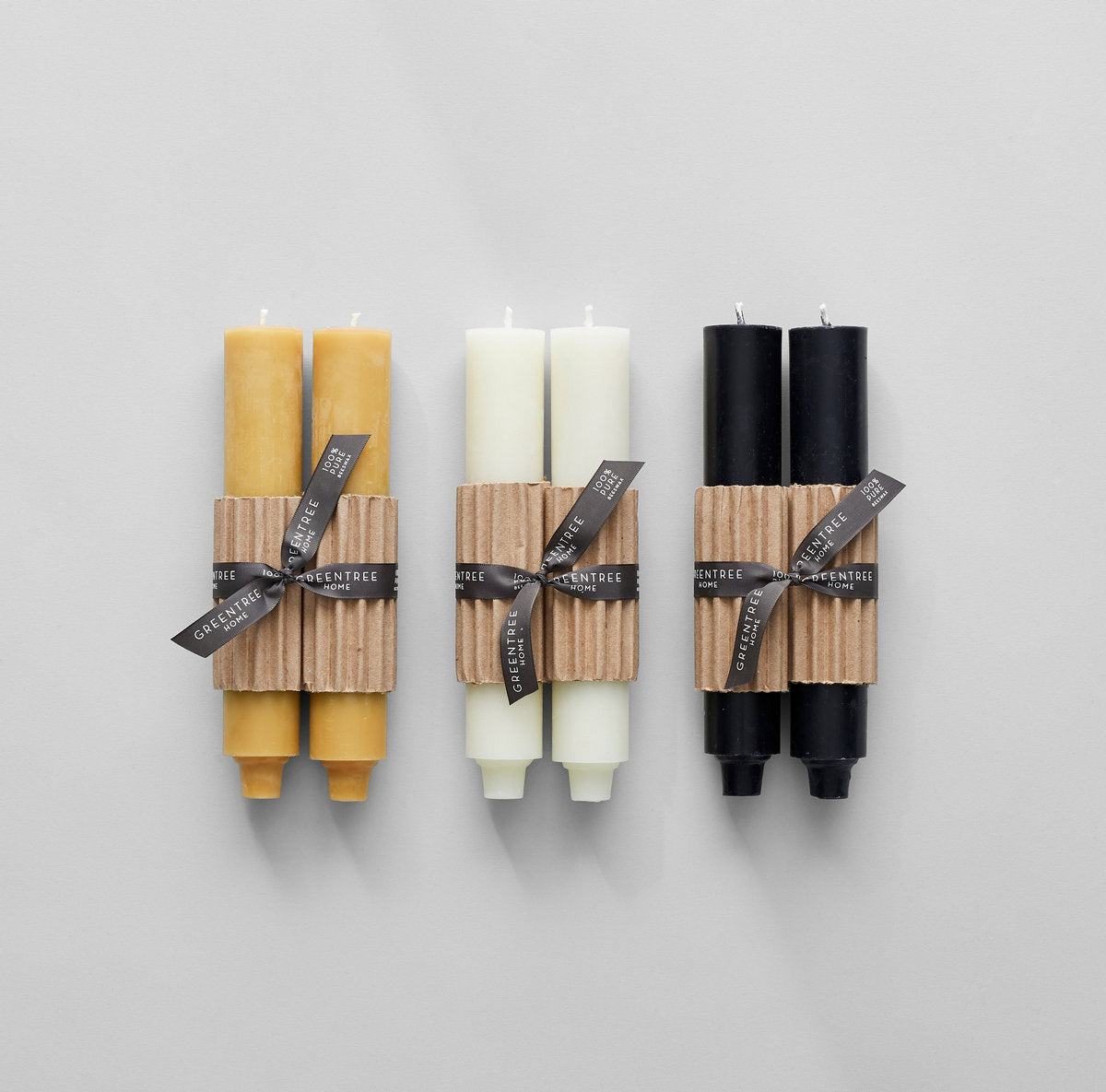 Beeswax Columns Candles - Bloomist