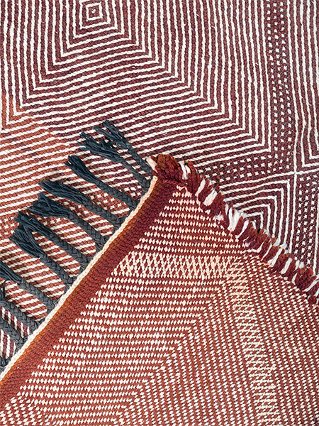 Zanafi Cinnamon Wool Rug