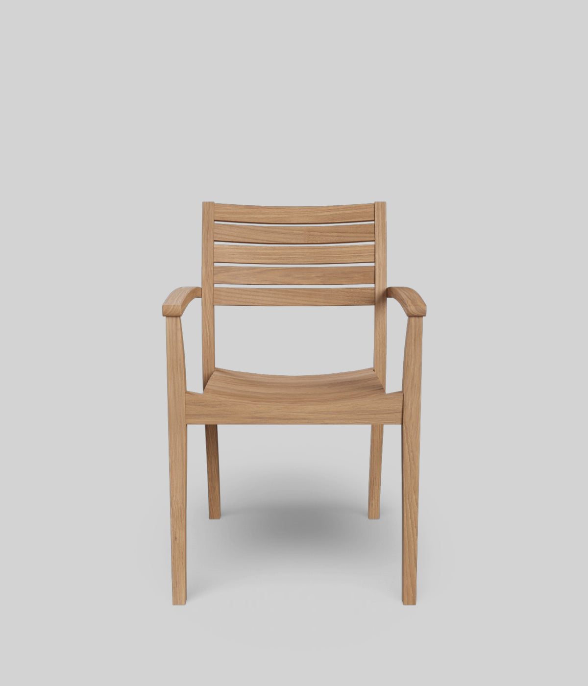 outdoor teak armchair
