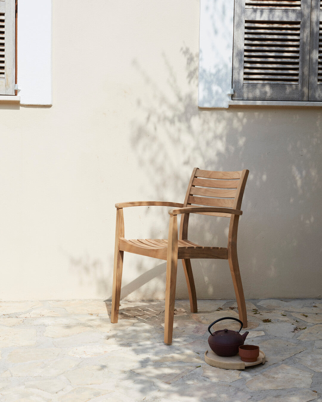 high-end ballare teak seating

