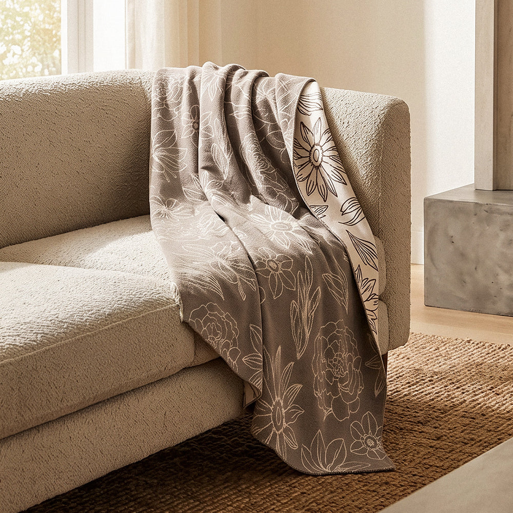 [PRE-ORDER] The Flora Cashmere Throw