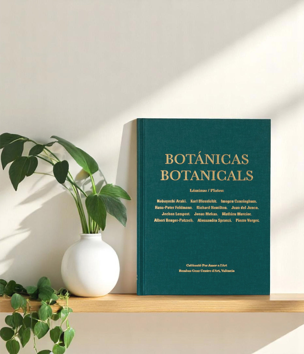 Cloth-Bound Plant Photography Book ideal for nature lovers gardeners and photography enthusiasts