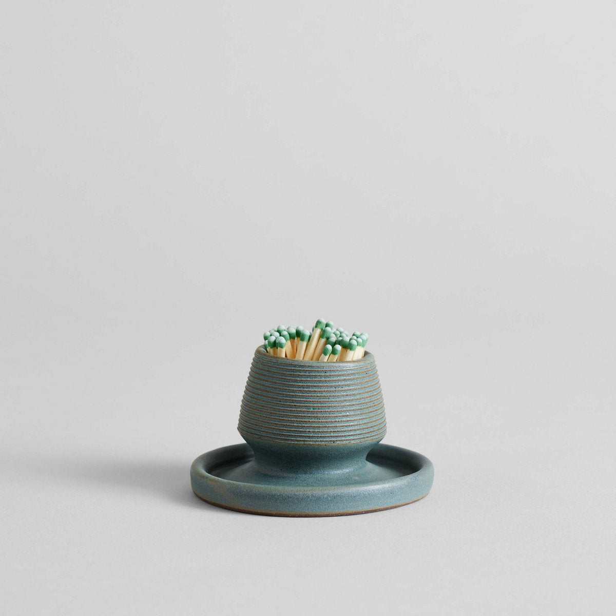 Stoneware Match Strike with Tray - Bloomist