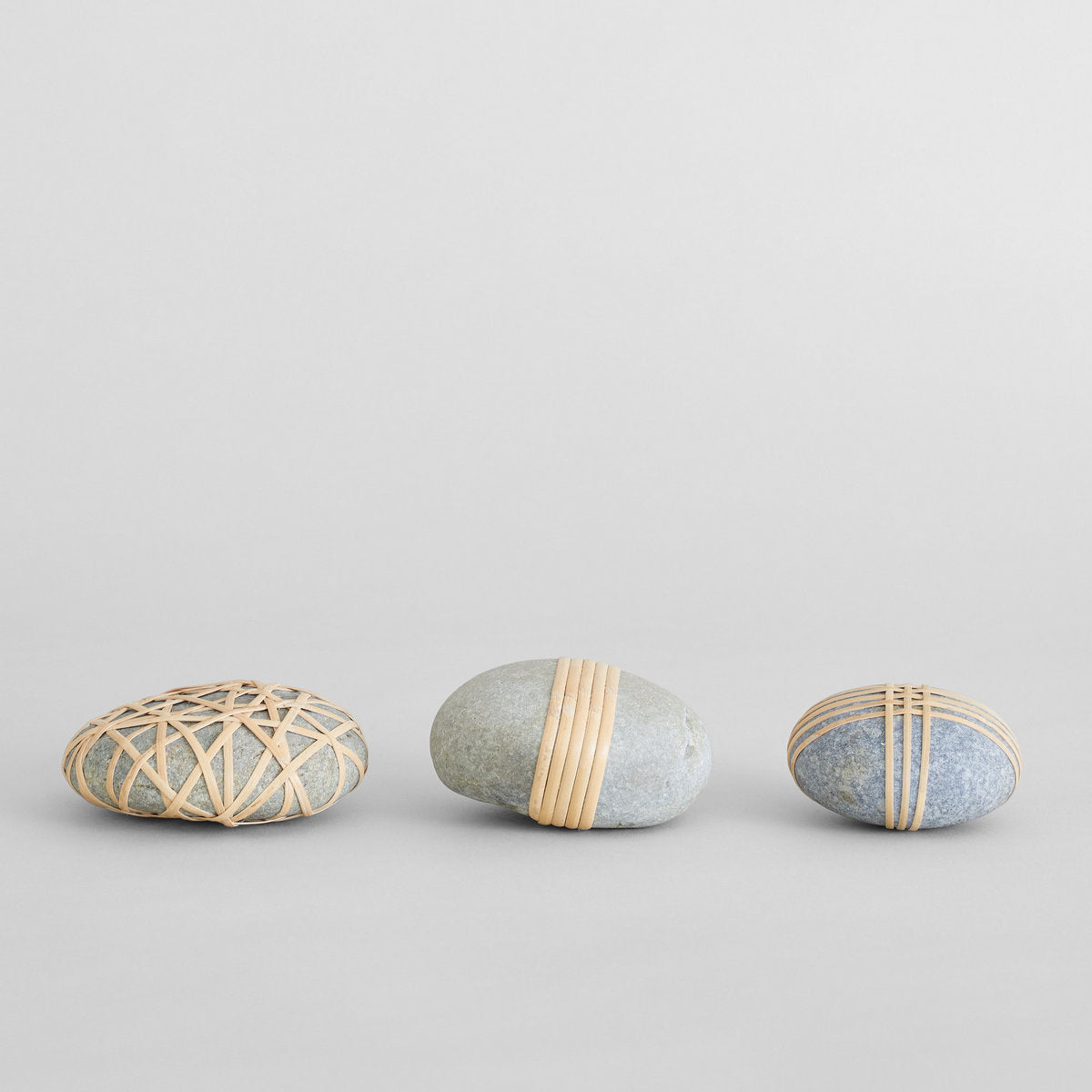 Bamboo Wrapped Rock - Bloomist