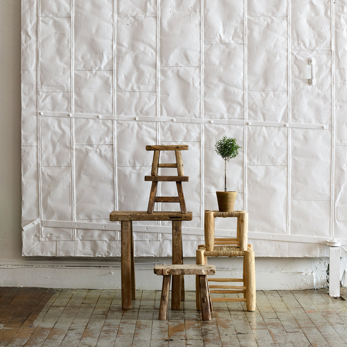 Chinese Wooden Stools