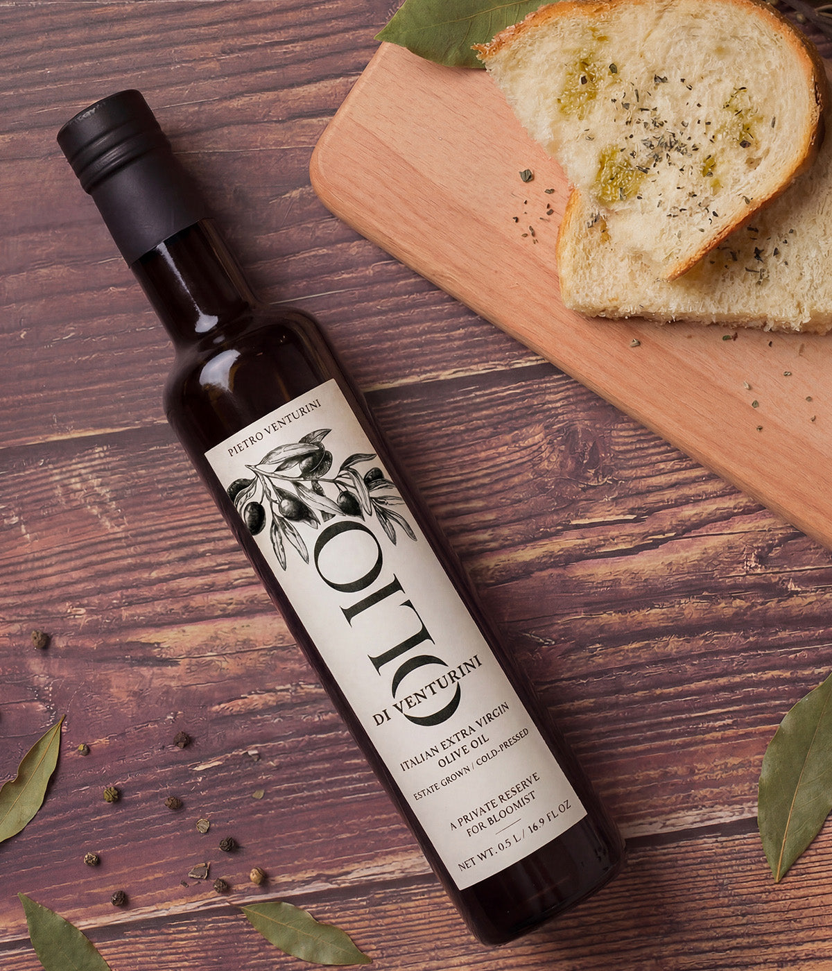 Private Reserve Olive Oil Bottle