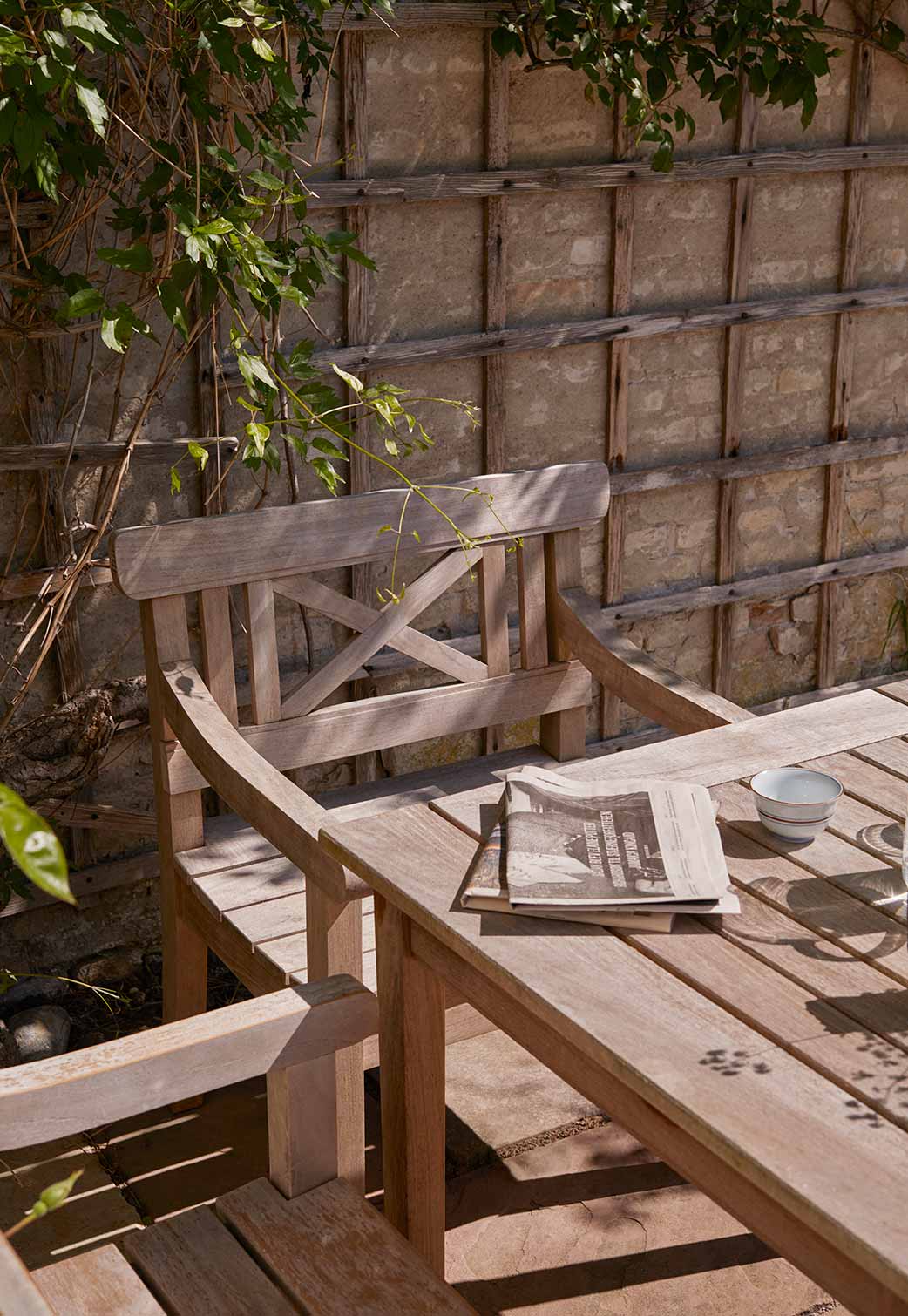 teak drachmann chair
