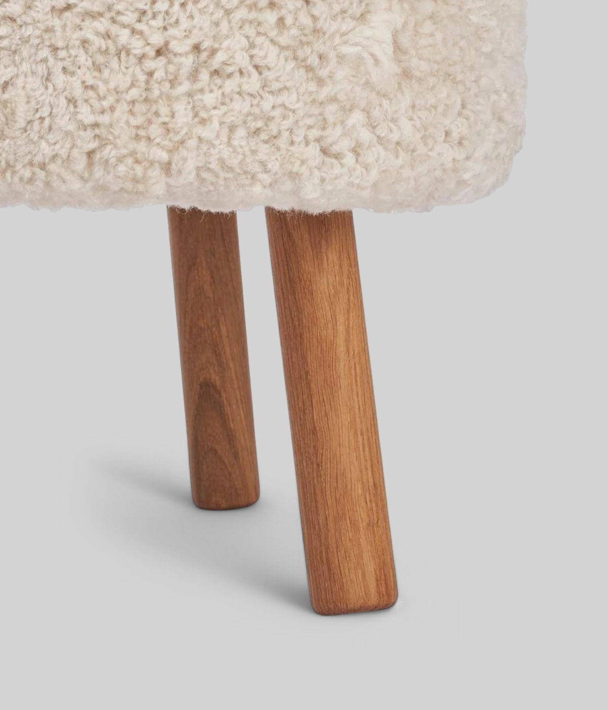 Emil dining chair pearl foot oak