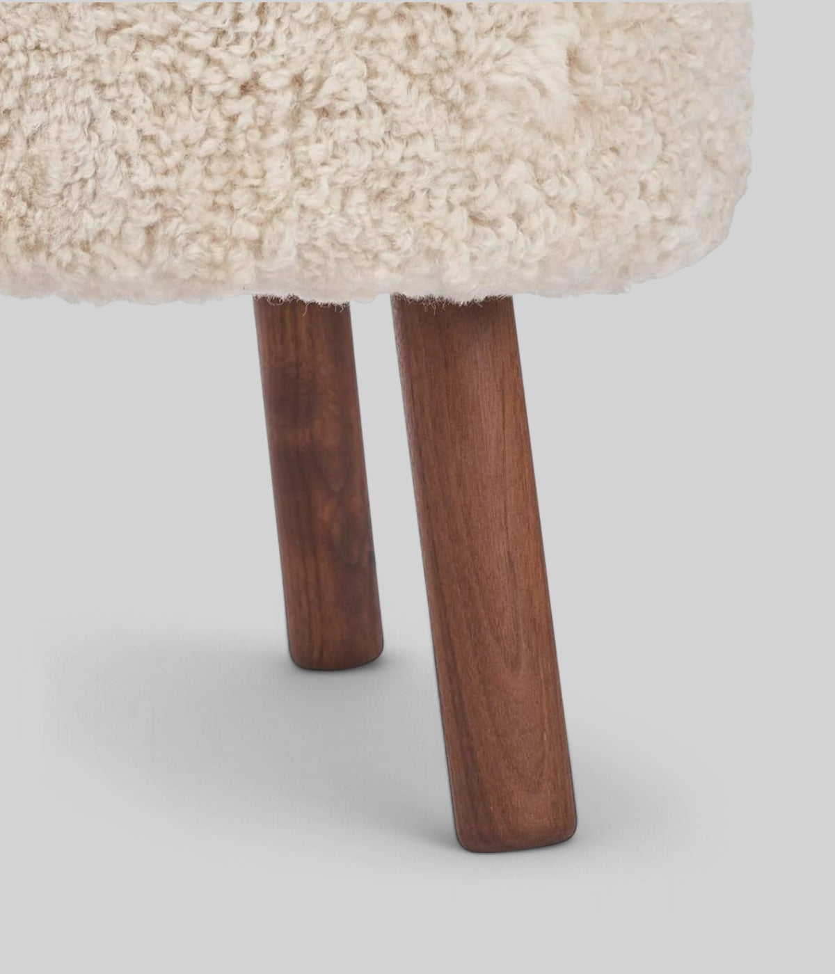 Emil dining chair pearl foot walnut