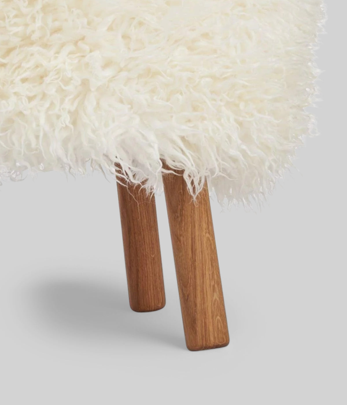 Emil foot rest stool oak