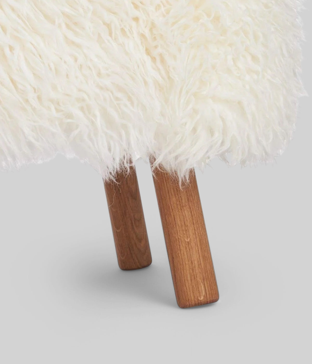 Tibet Curly Long Wool Lounge Chair