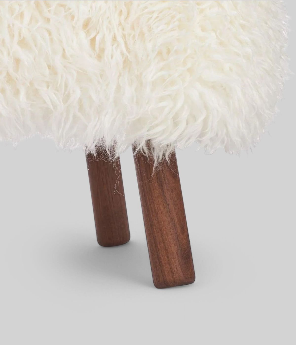 Tibet Curly Long Wool Lounge Chair