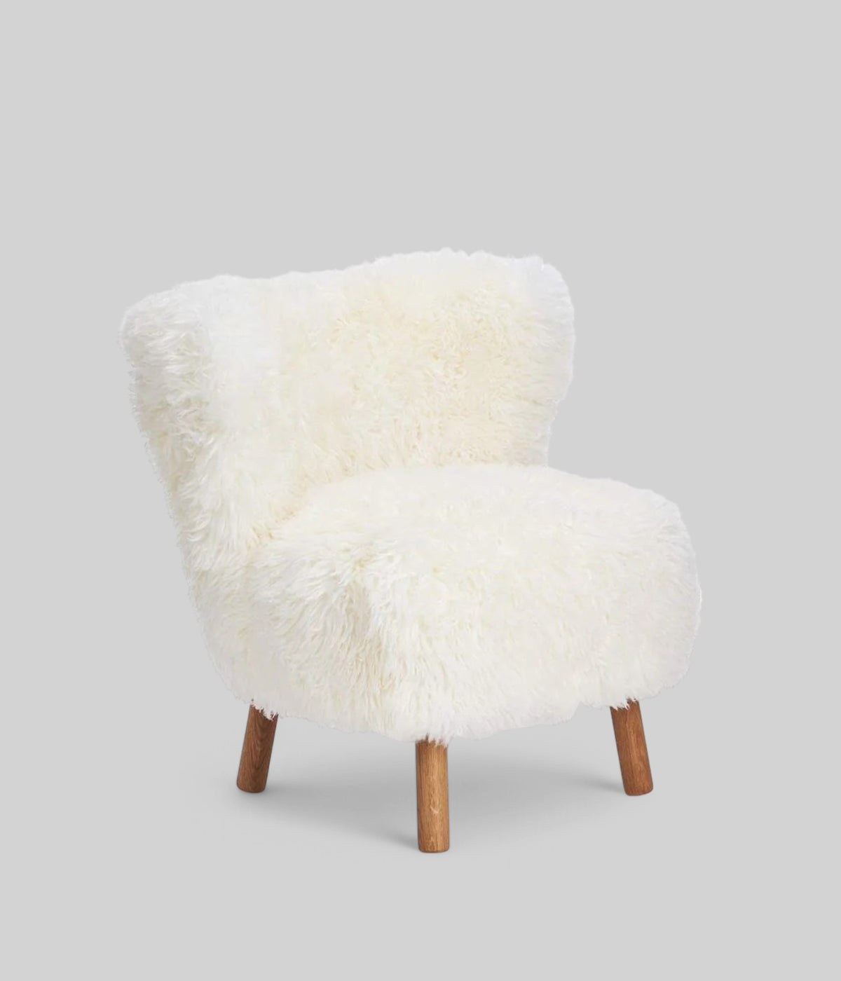 Tibet Curly Long Wool Lounge Chair