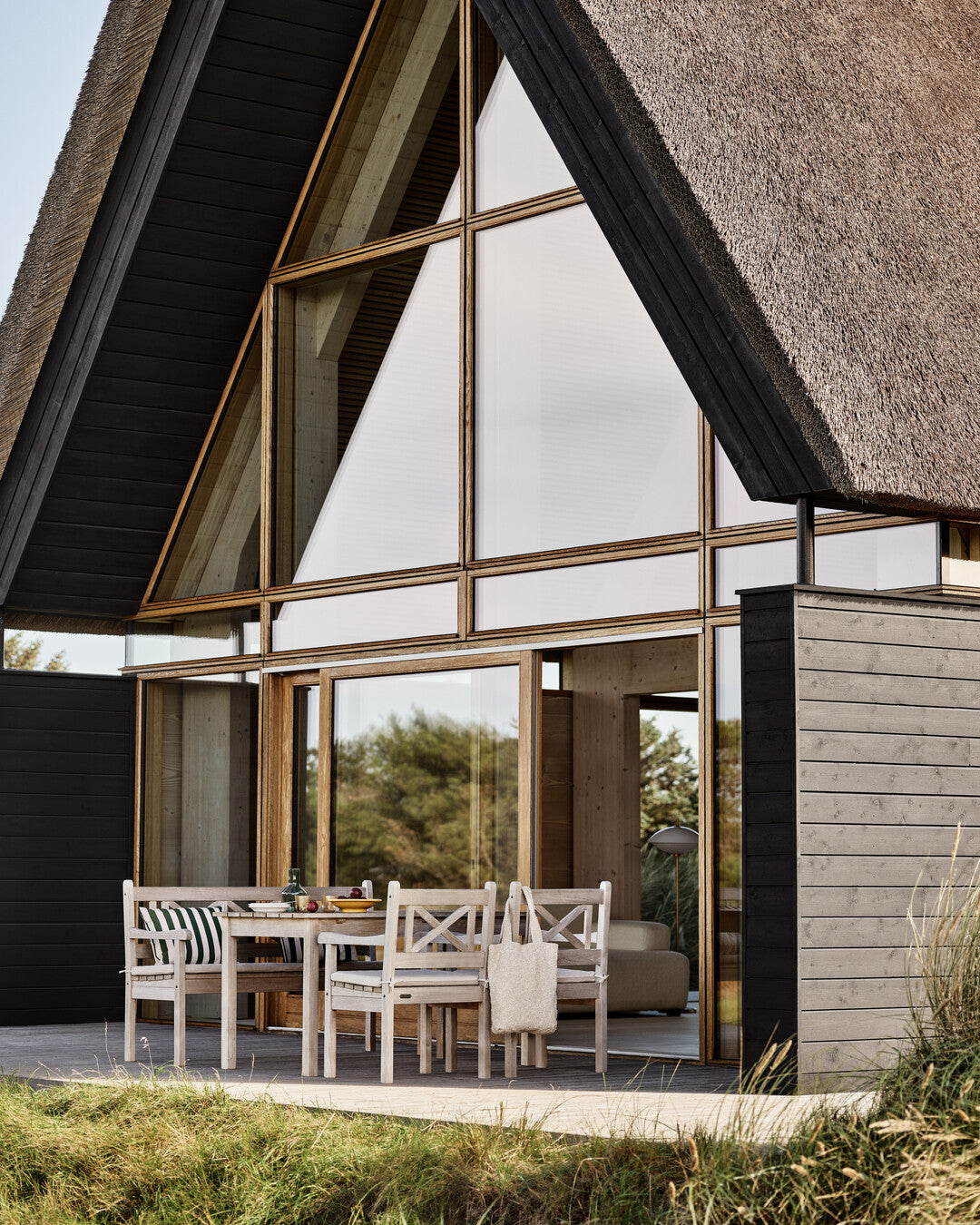 Premium teak garden table
