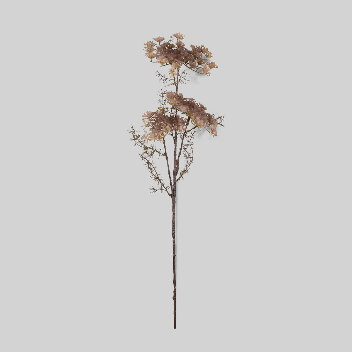 Faux Queen Anne's Lace Stem with clustered blooms for floral arrangements