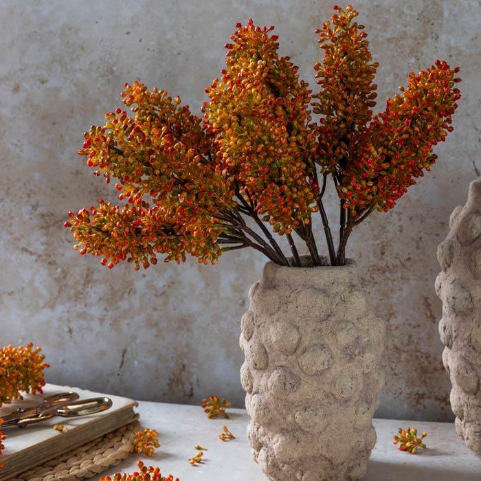 Artificial Sorghum Stem styled in a natural floral arrangement
