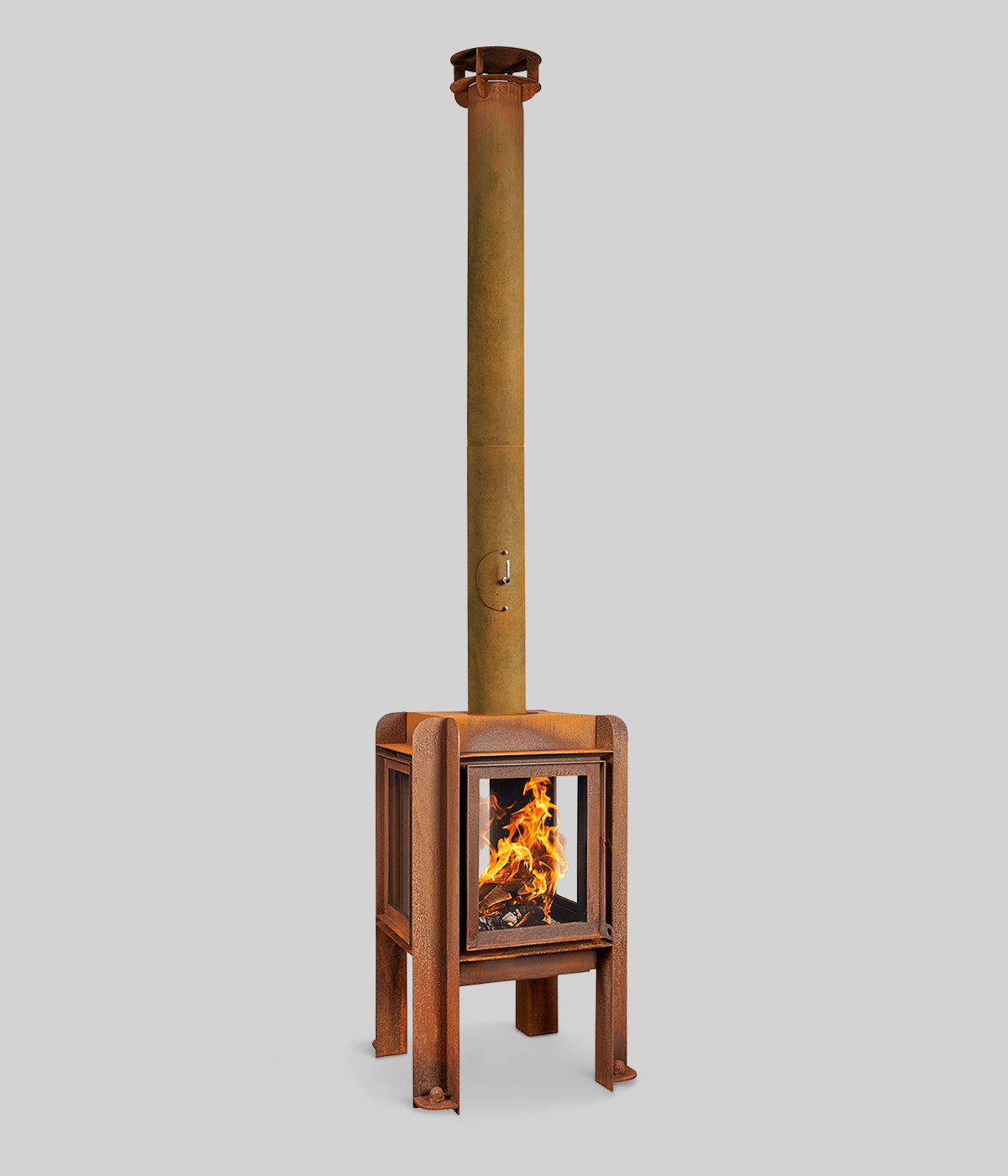 Premium wood burning fireplace