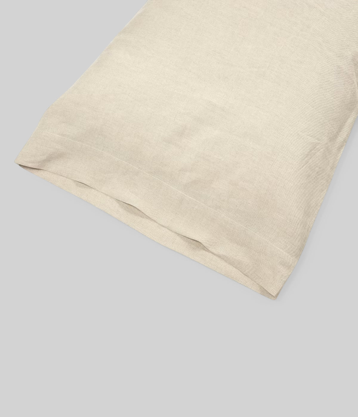 Flax linen pillow case woven in Meulebeke by a carbon neutral Belgian mill