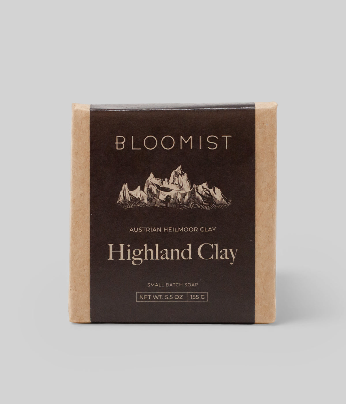 Frankincense and Myrrh Soap made with Austrian Heilmoor clay and organic plant oils