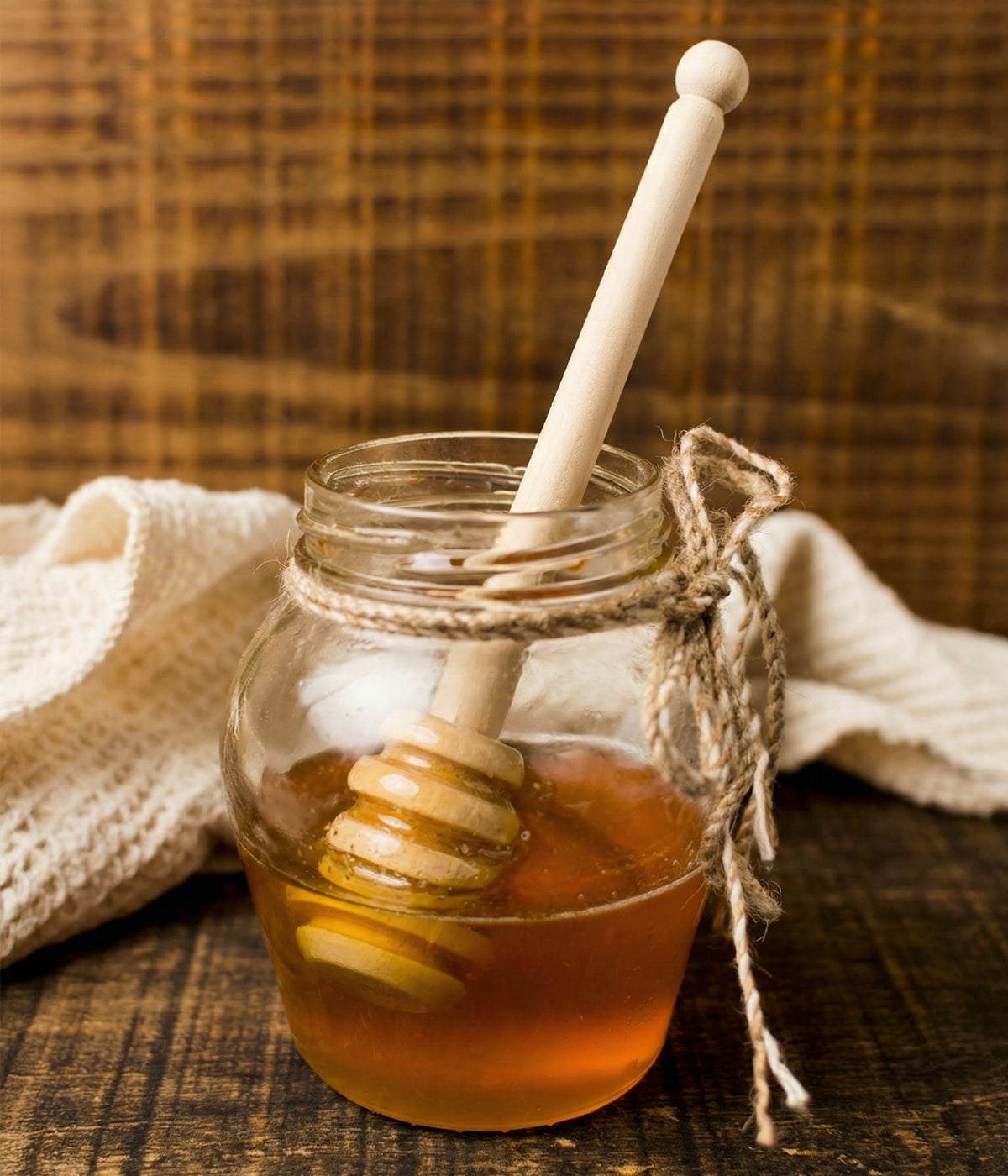 Maple Wood Honey Drizzler