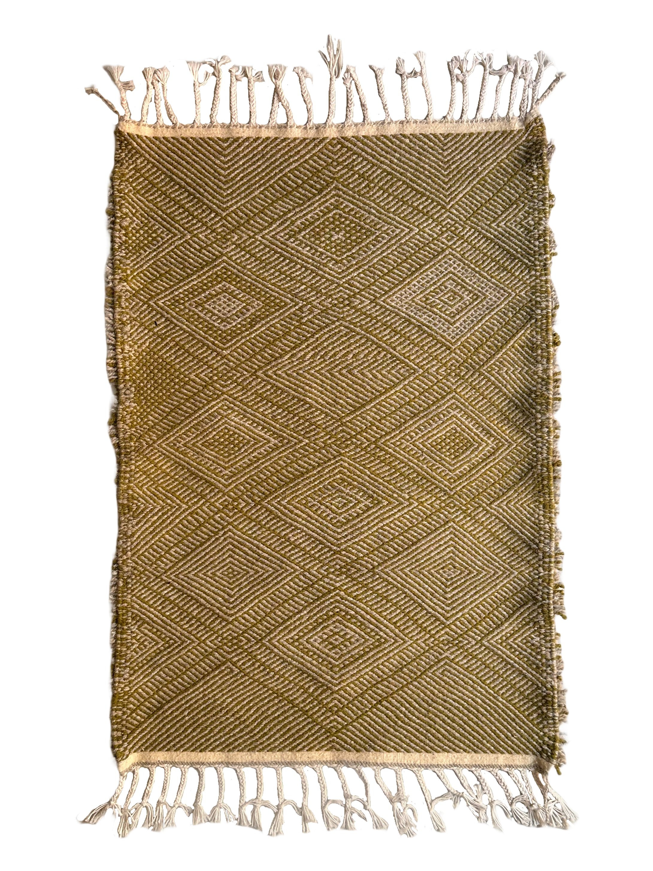 Olive Flatweave Accent Rug