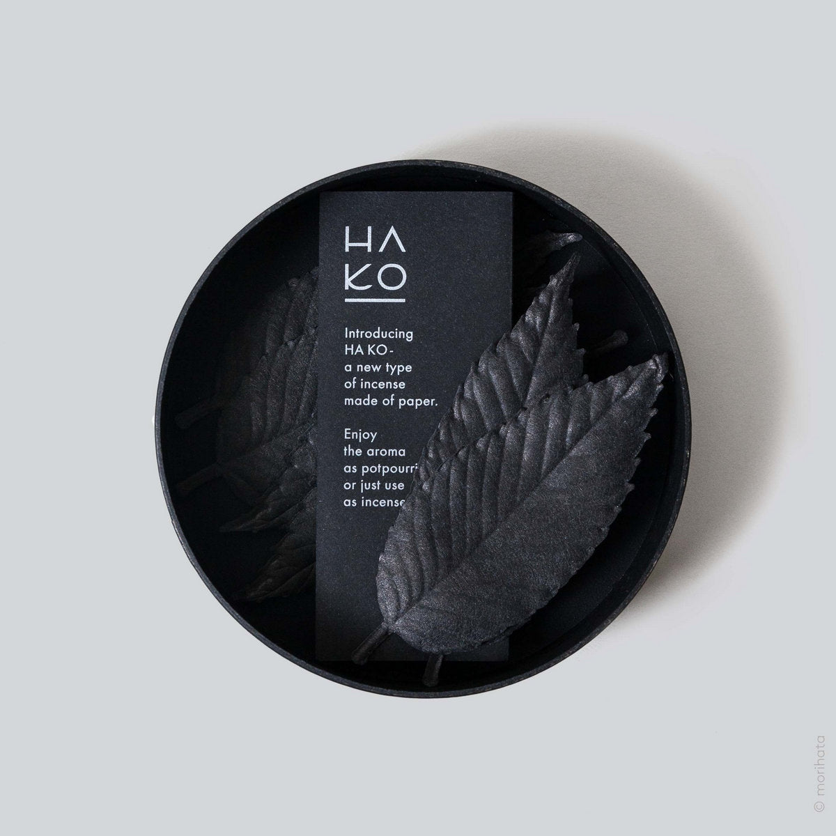 HA KO Paper Incense, Black - Bloomist