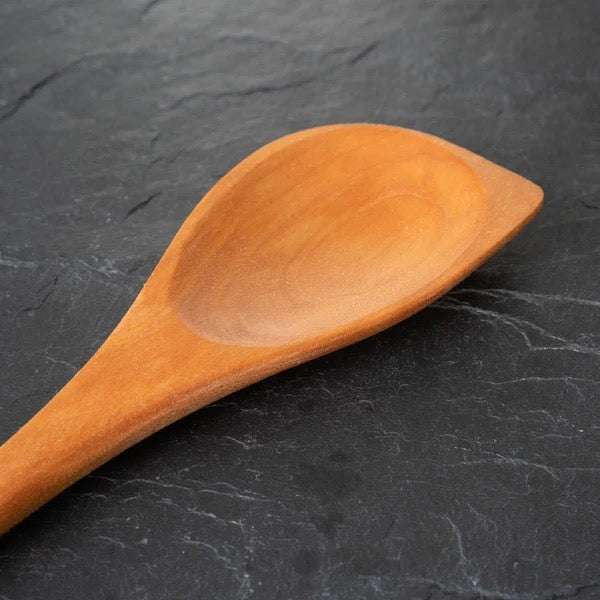 12" wood spoon for cooking