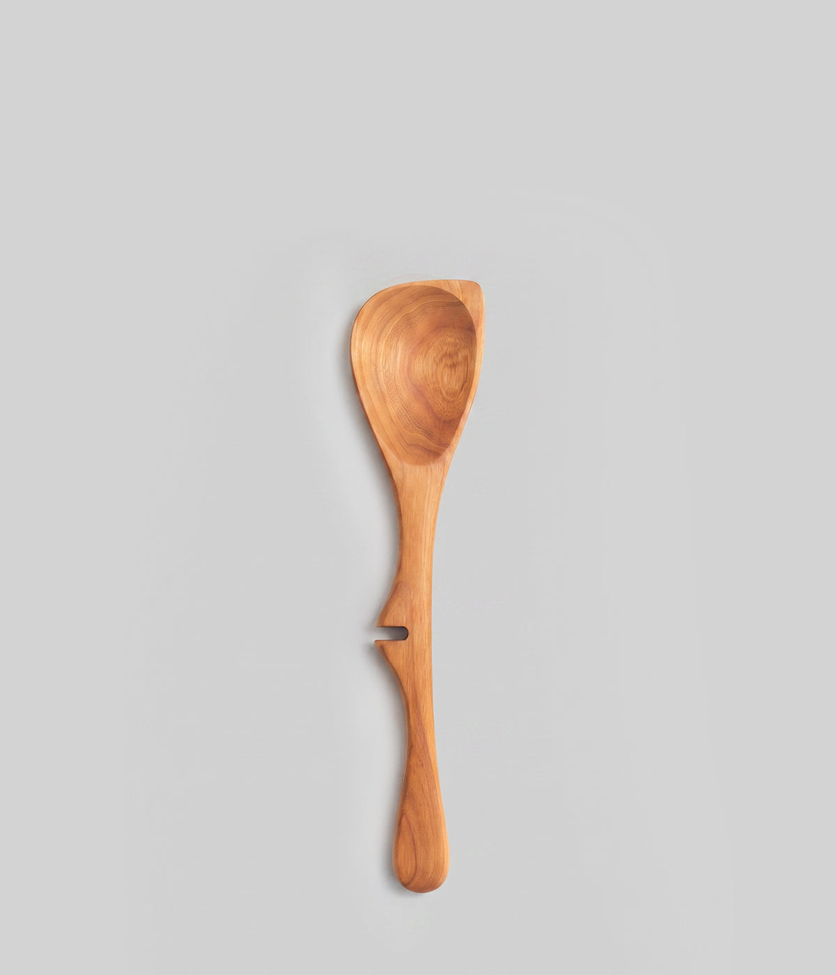 Wooden resting corner spoon shaped from Pennsylvania black cherry