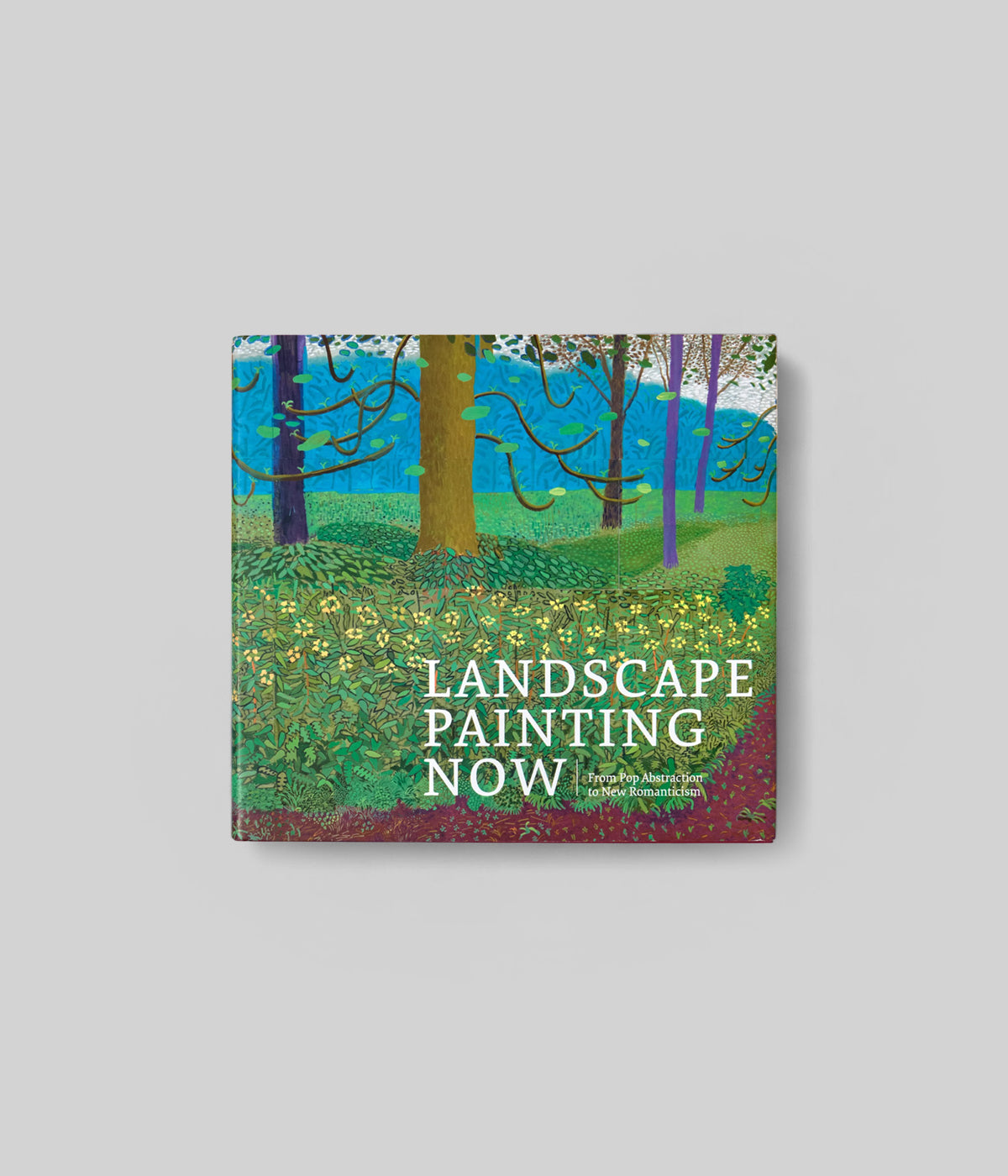 Modern Landscape Painting Book  with full-color landscape paintings for modern interior shelves