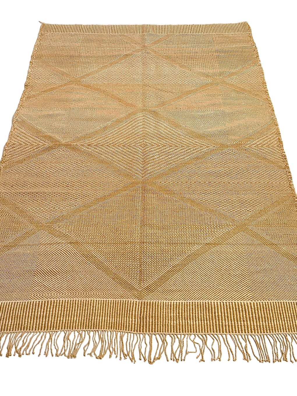 Trellis Diamond Flatweave Rug
