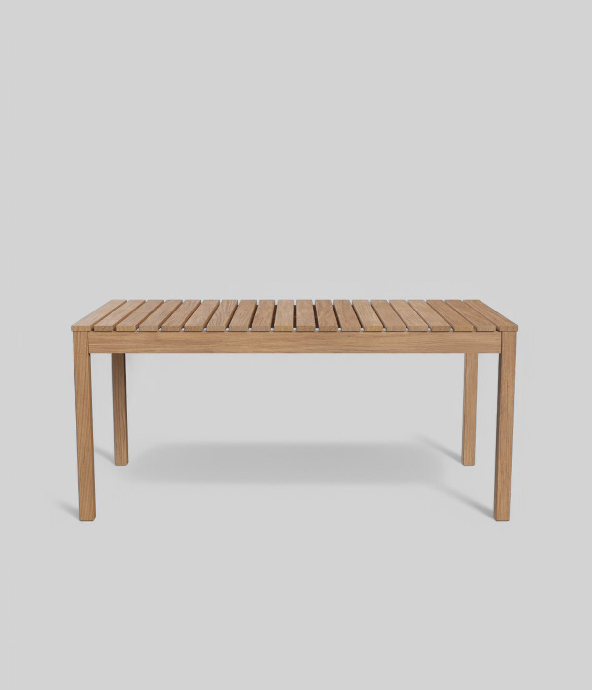 outdoor teak dining table
