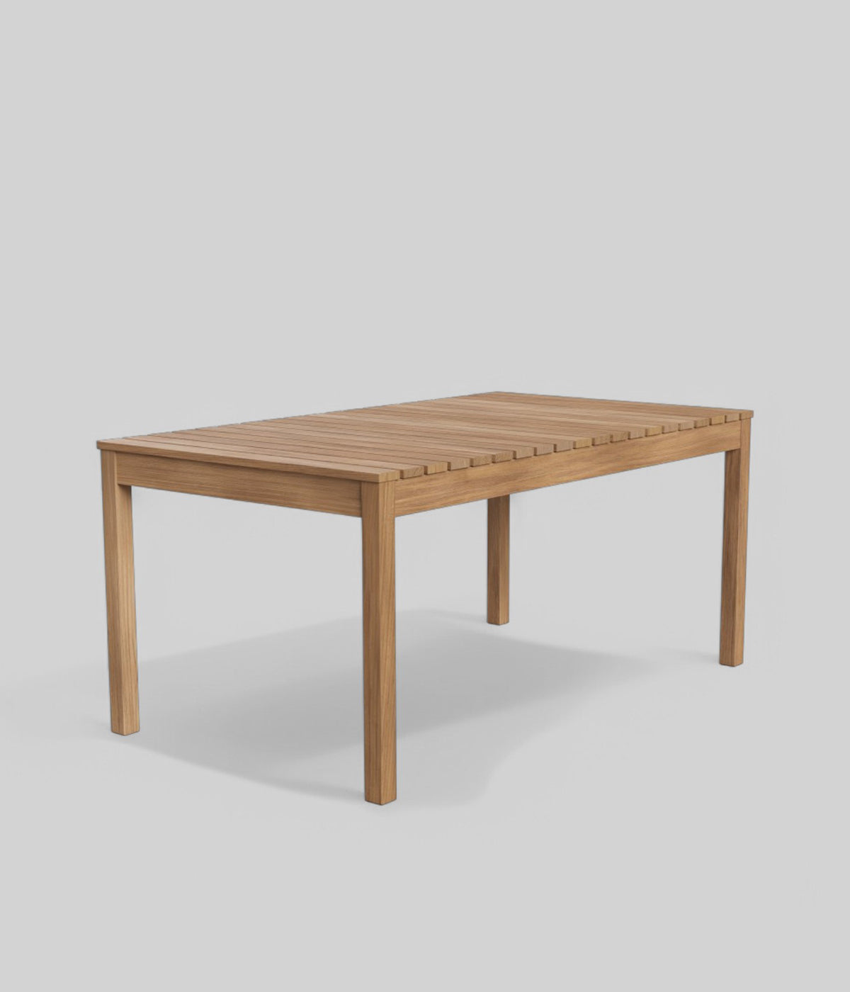 solid hardwood patio table
