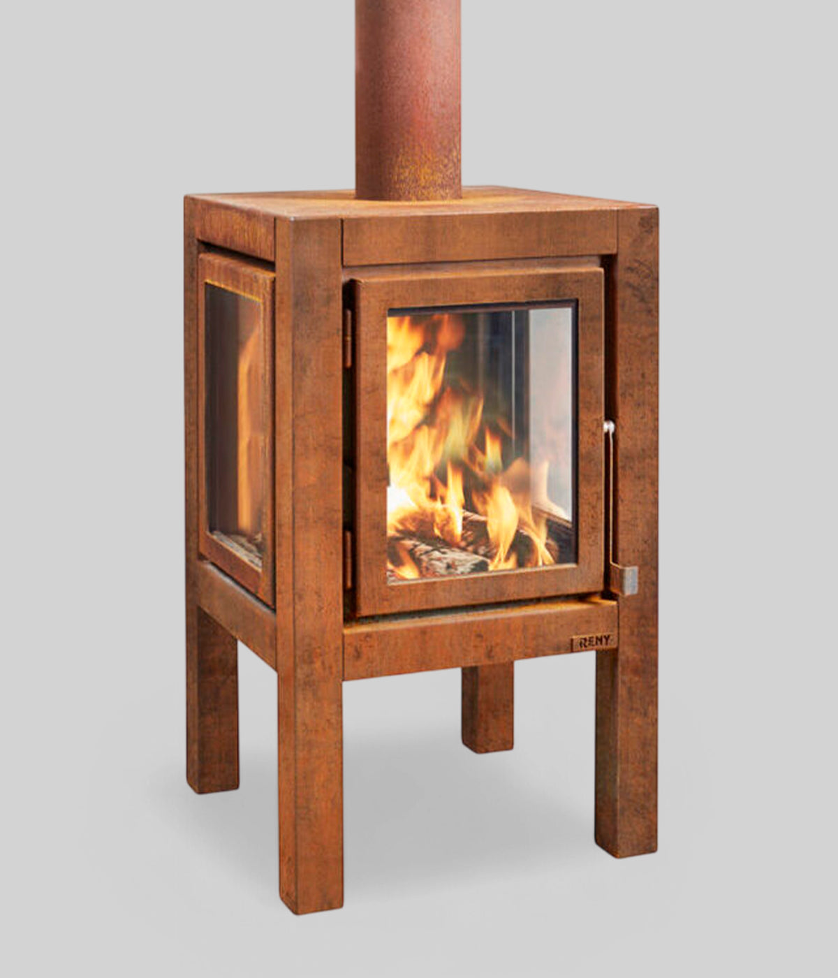 Quaruba XL Outdoor Wood Burning Fireplace