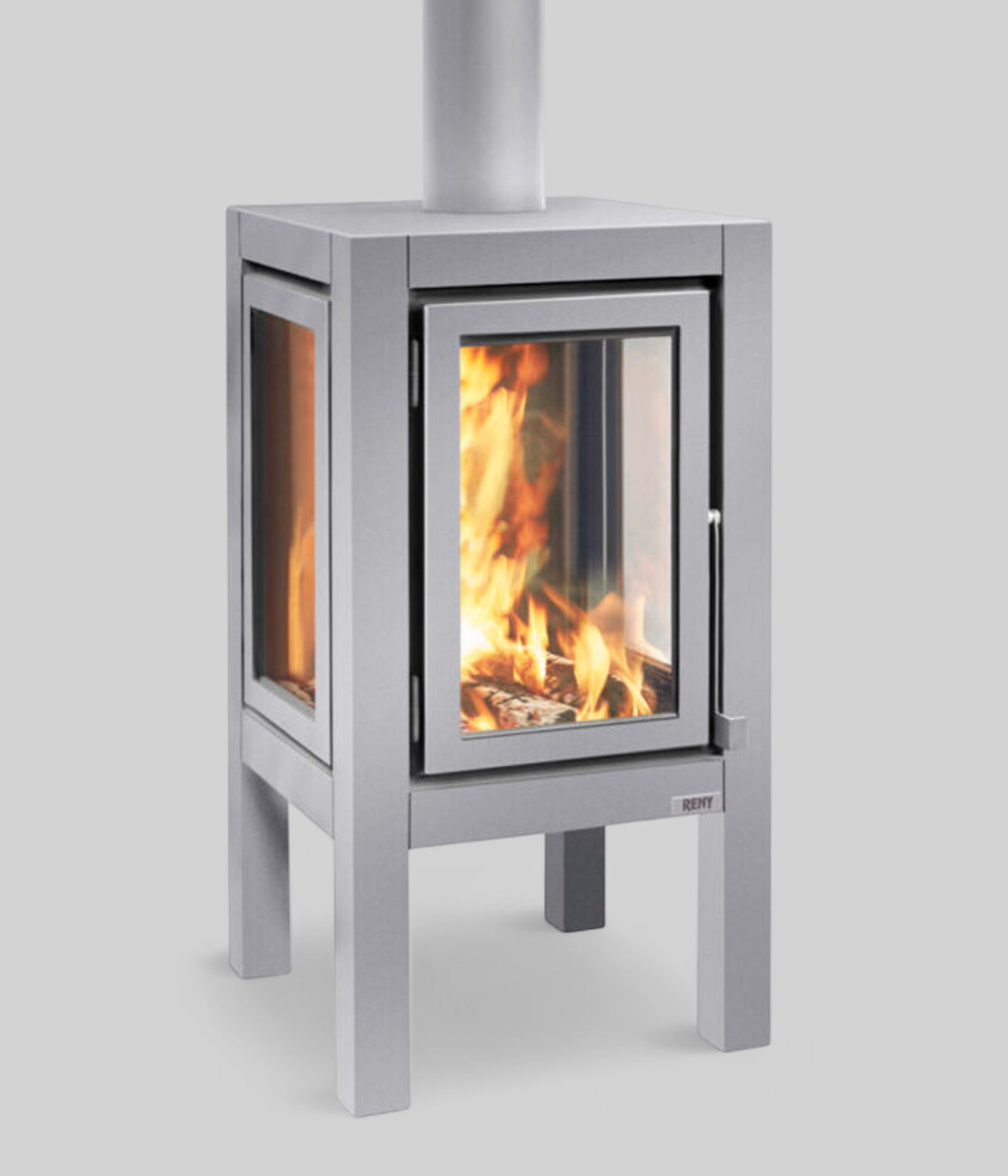 large outdoor fireplace