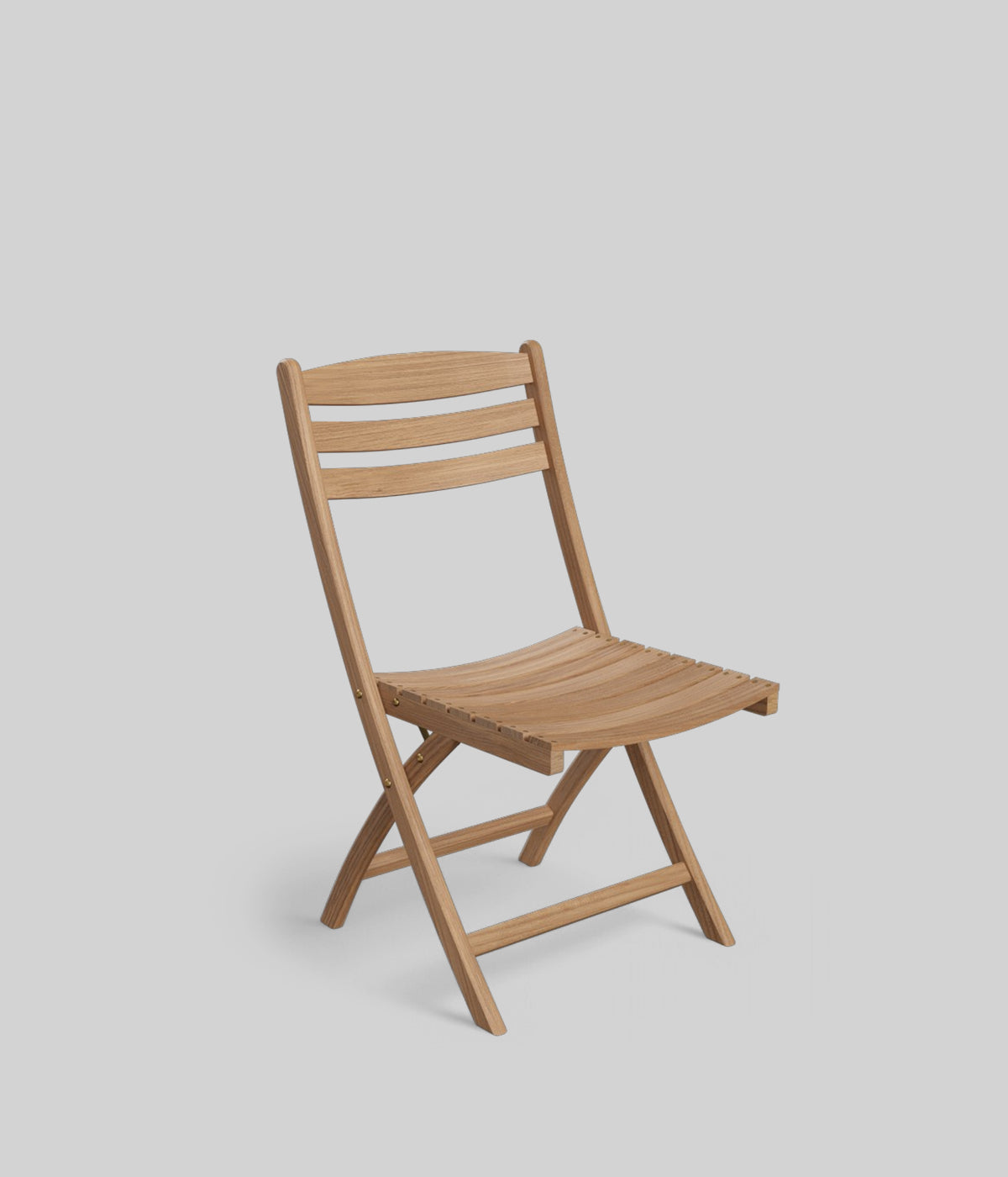 Classic Nordic-style teak chair
