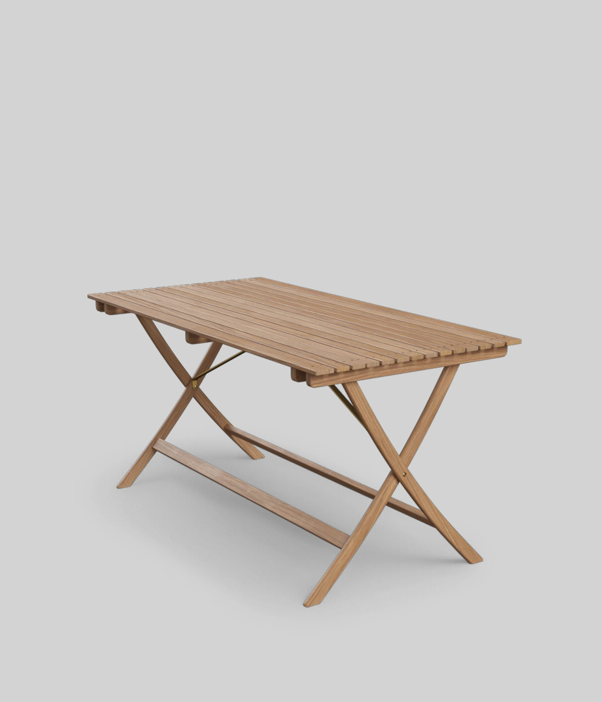 Sturdy teak deck table
