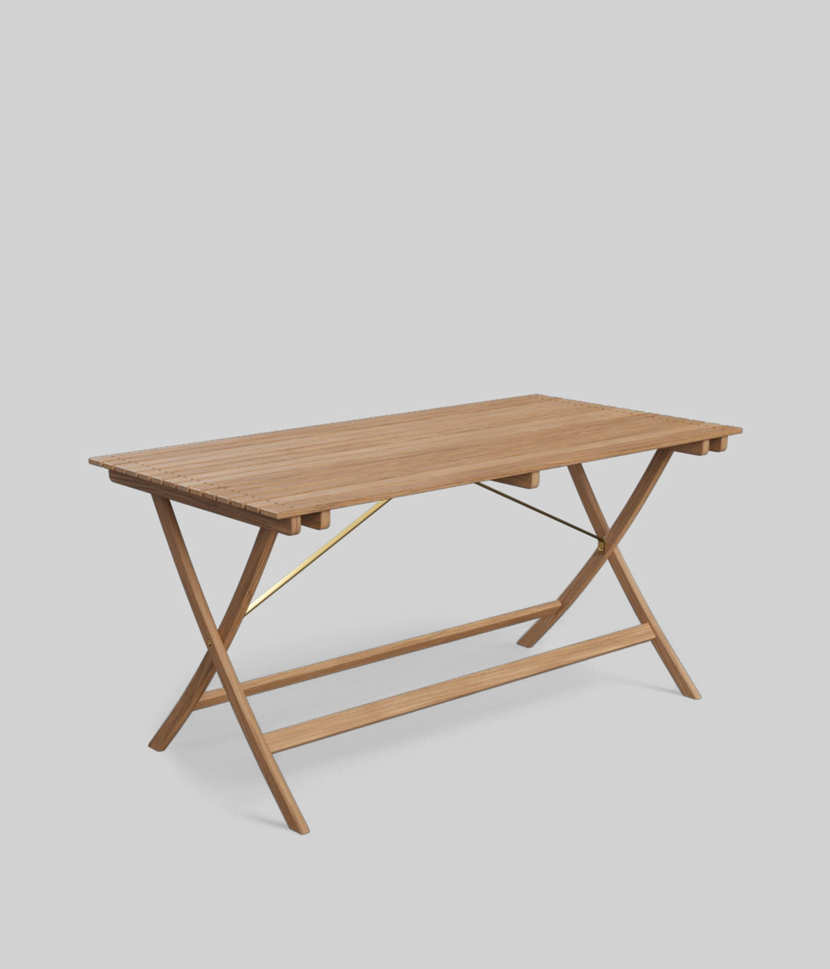 folding teak outdoor dining table