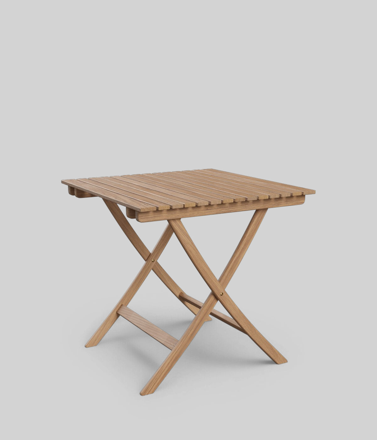 Luxury teak patio table 75 cm
