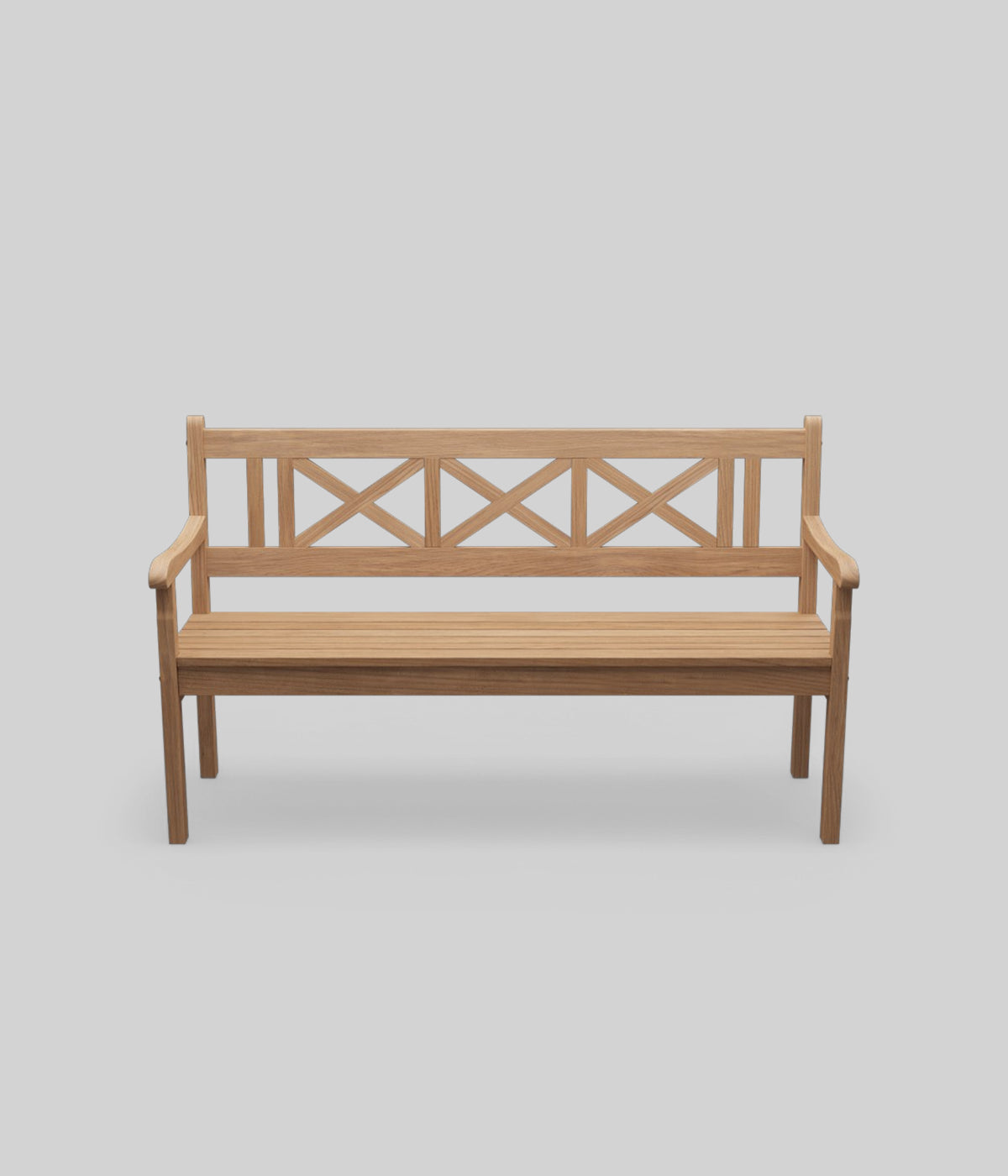 Skagen teak outdoor bench
