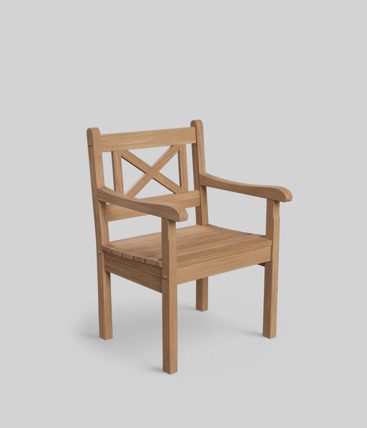 Teak garden chair
