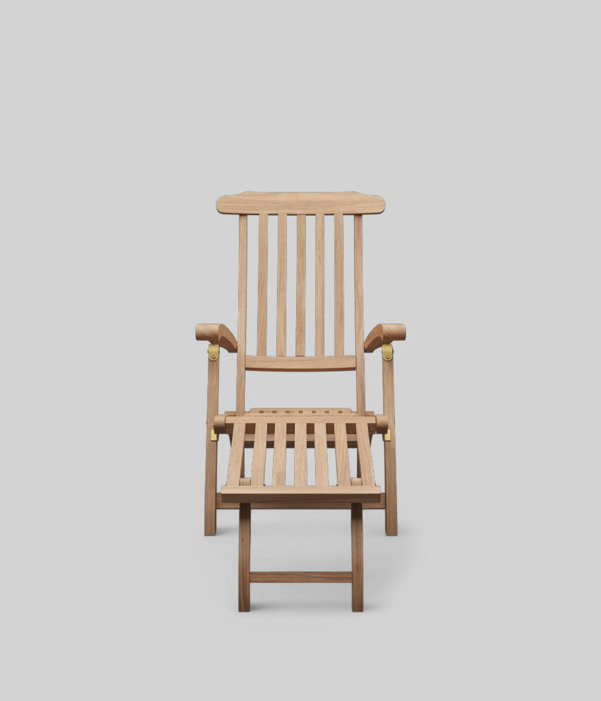 classic outdoor teak recliner
