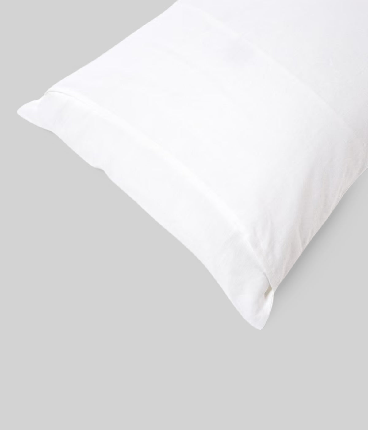 Euro pillow sham in organic Belgian linen woven in Belgium