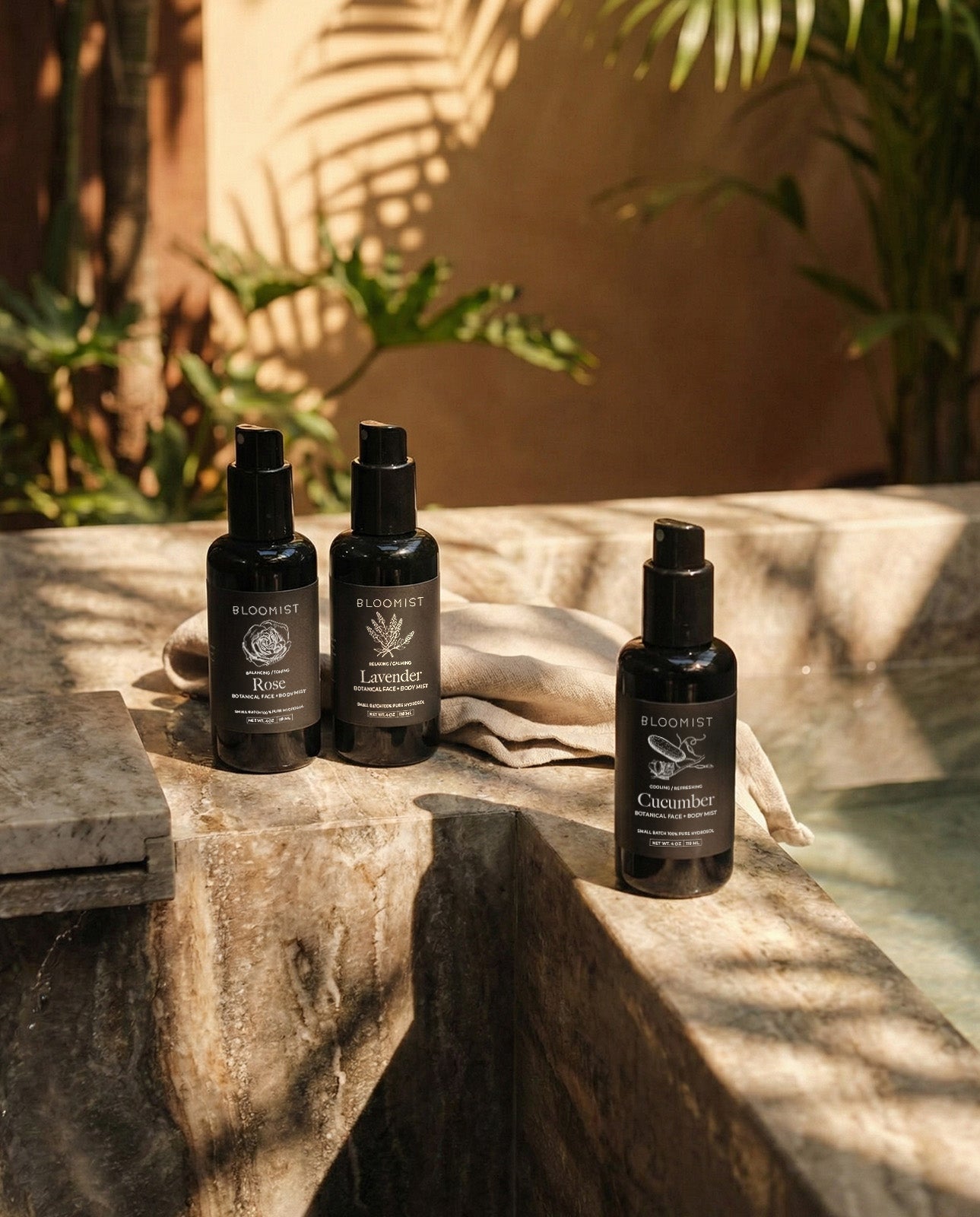 Preservative-free lavender botanical face and body mist