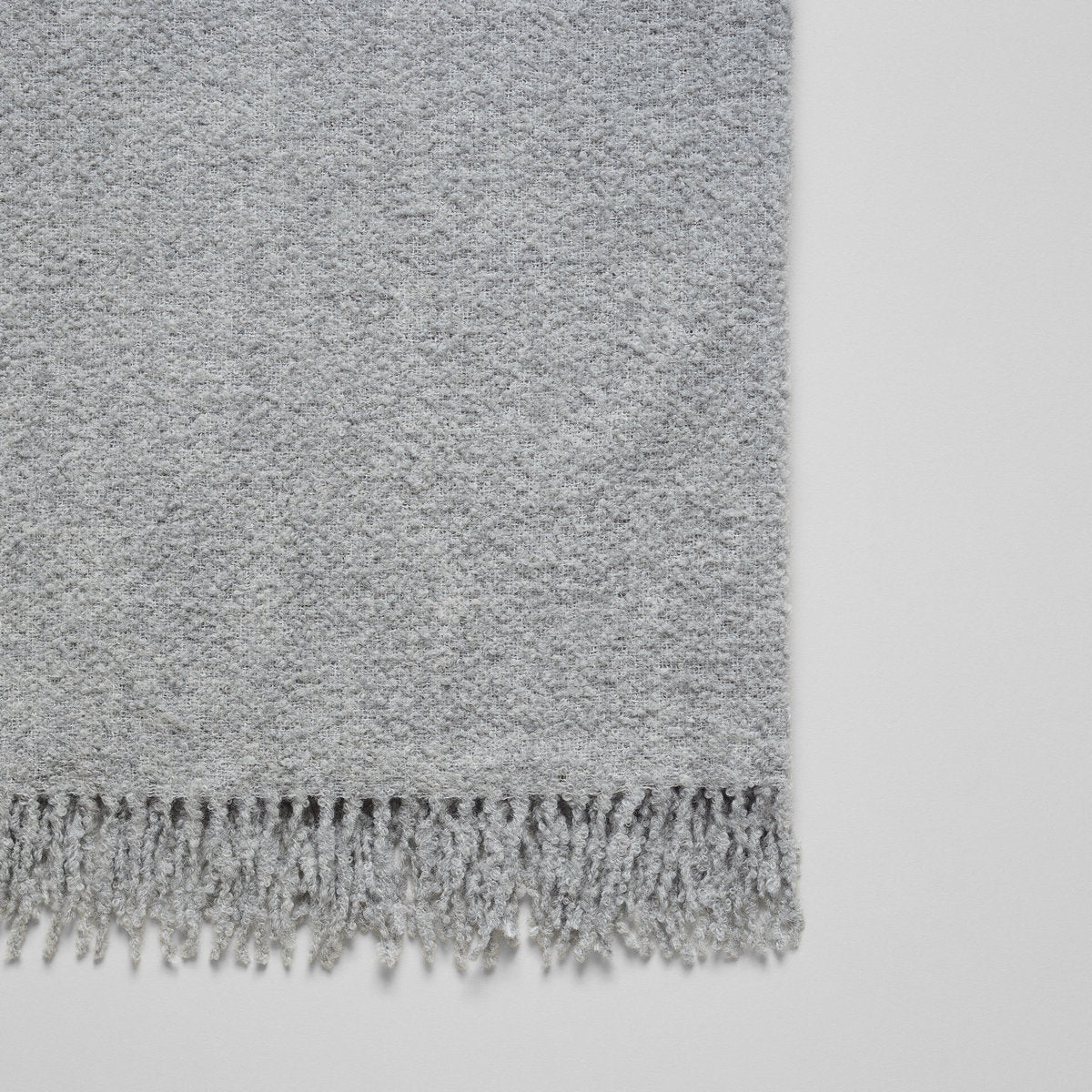 Baby Alpaca Boucle Throw - Bloomist
