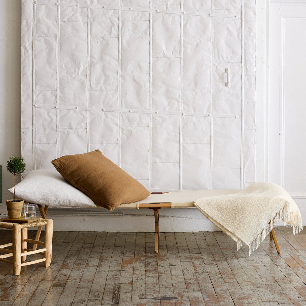 Baby Alpaca Boucle Throw - Bloomist