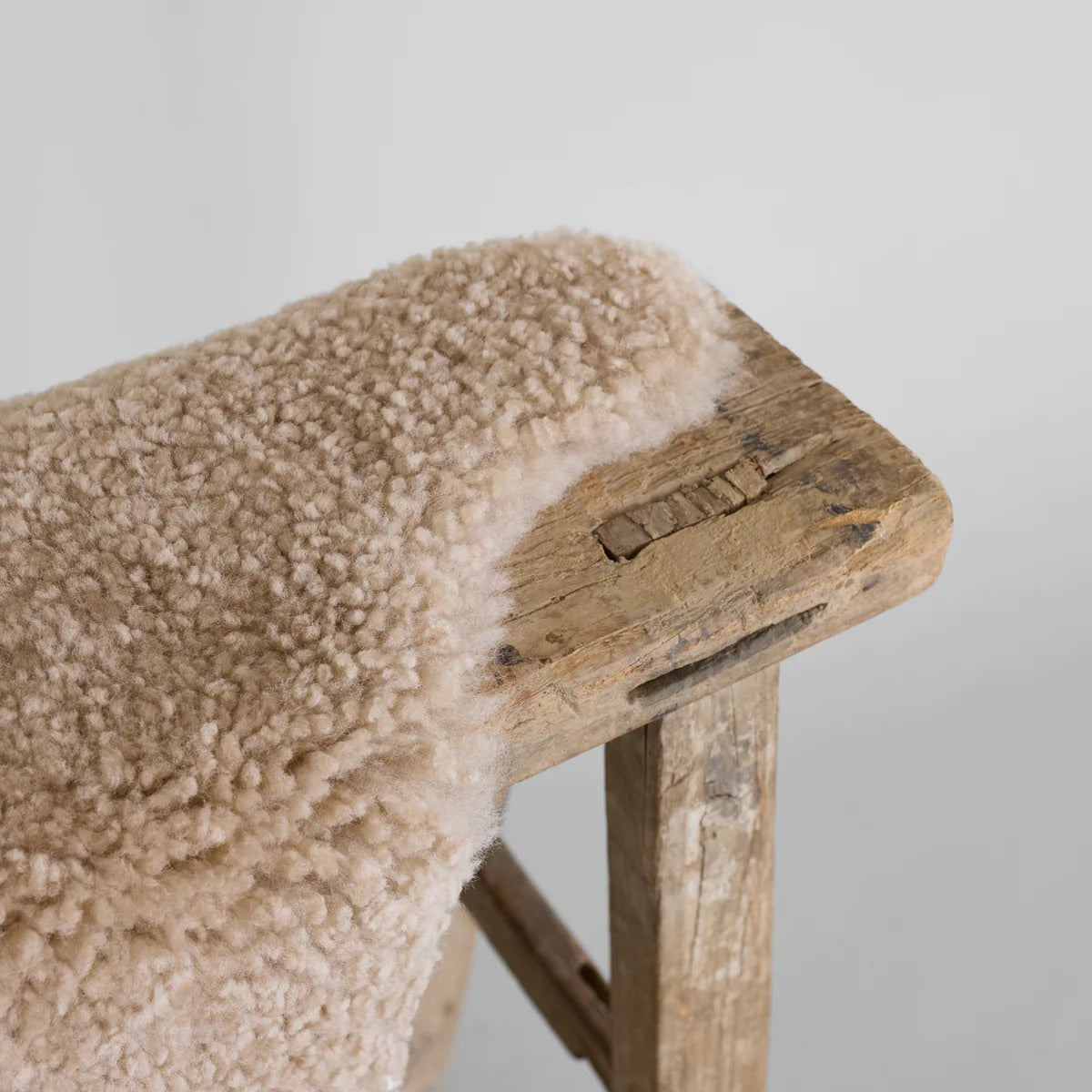 Curly Shearling Sheepskin Double Pelt - Bloomist