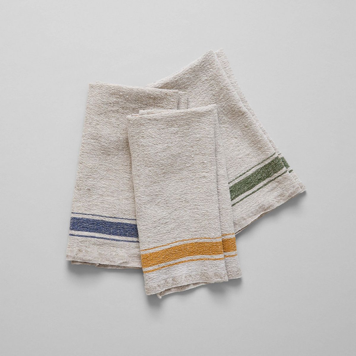 Vintage Stripe Linen Tea Towel - Bloomist