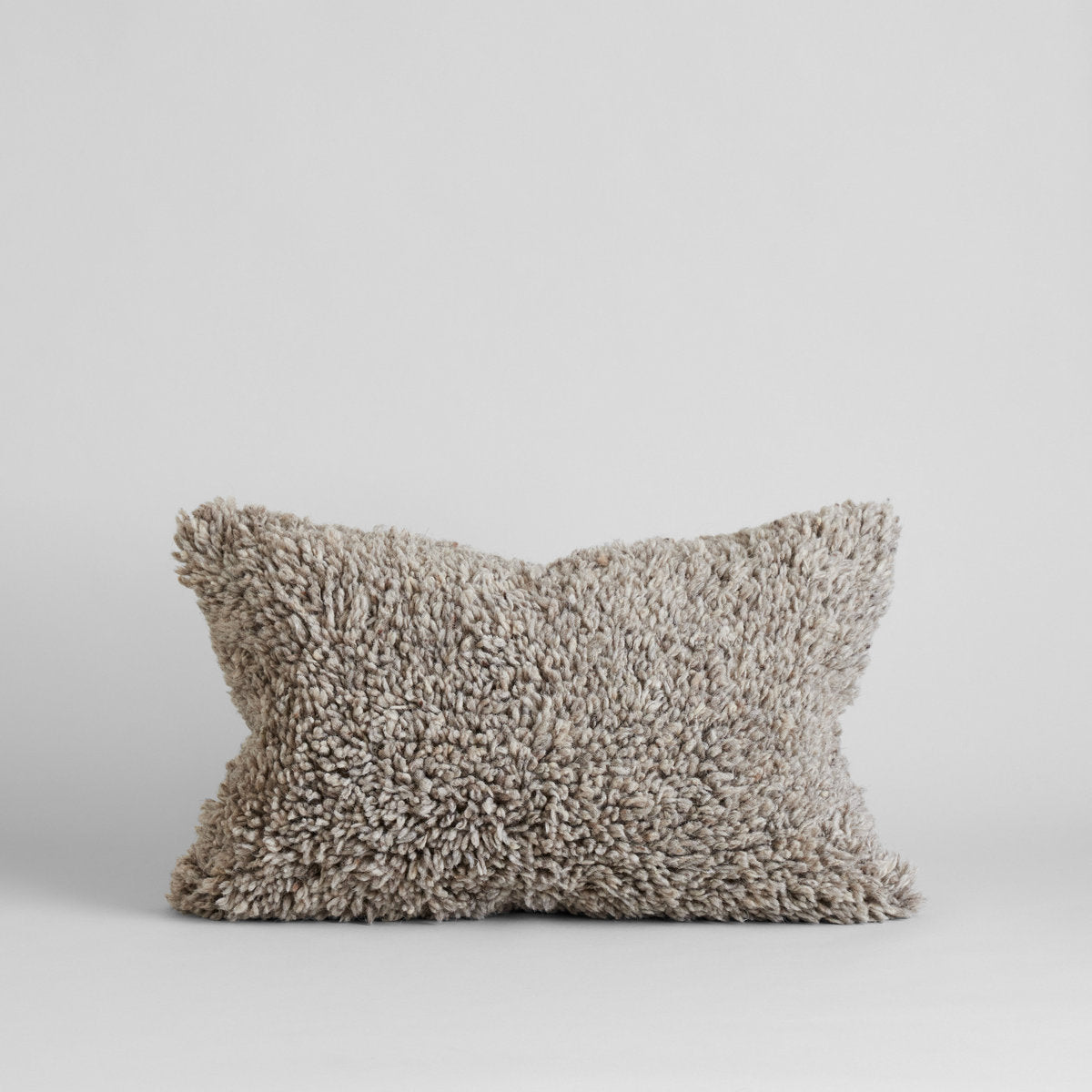Handmade Wool Shag Pillow, 16x24 - Bloomist