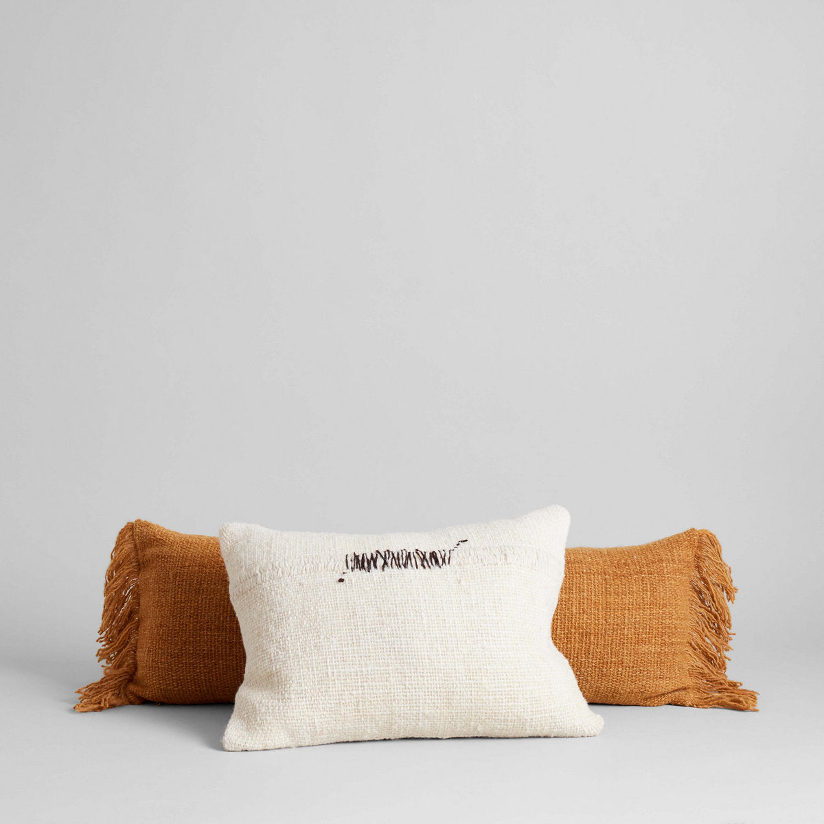Wool Scribble Pillow, 15" x 24" - Bloomist